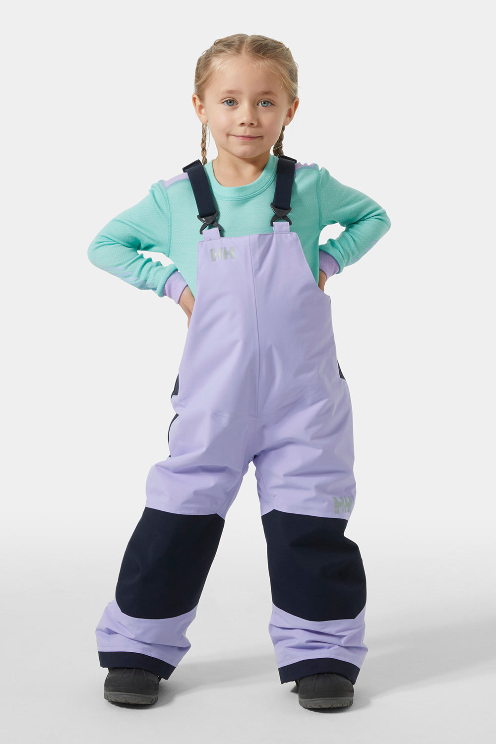 Girls Snowpant Helly Hansen Rider Bib Bright Lavender – Mini Ruby