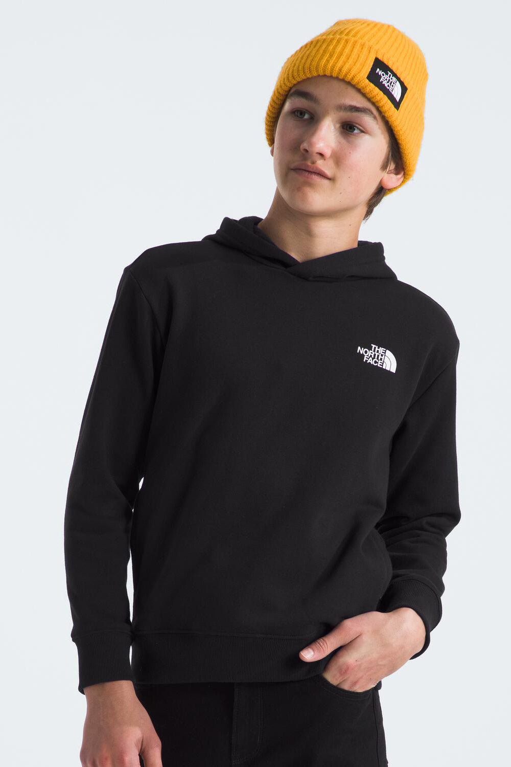 Boys Sweatshirt North Face Camp Hoodie Sweatshirt TNF Black – Mini