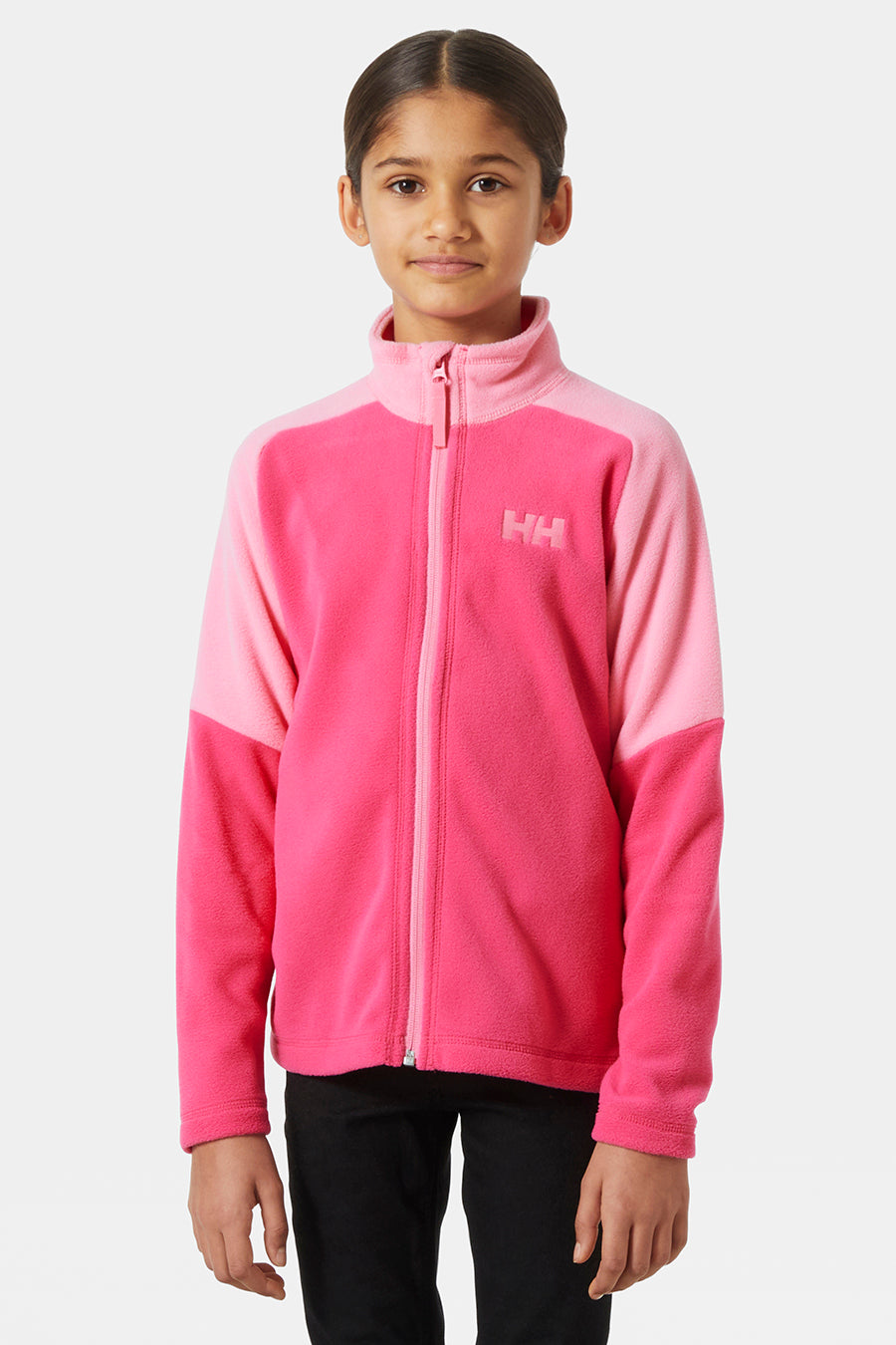 Girls Fleece Jacket Helly Hansen Daybreaker Dragon Fruit – Mini Ruby