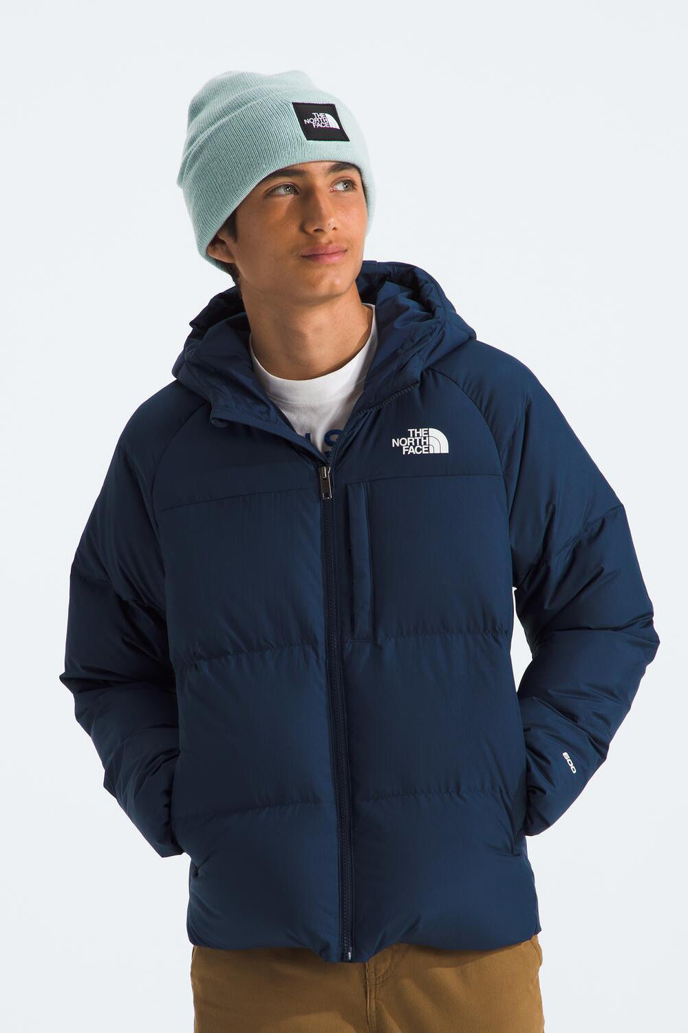 Boys Jacket North Face North Down Jacket Summit Navy Size 7 8 left
