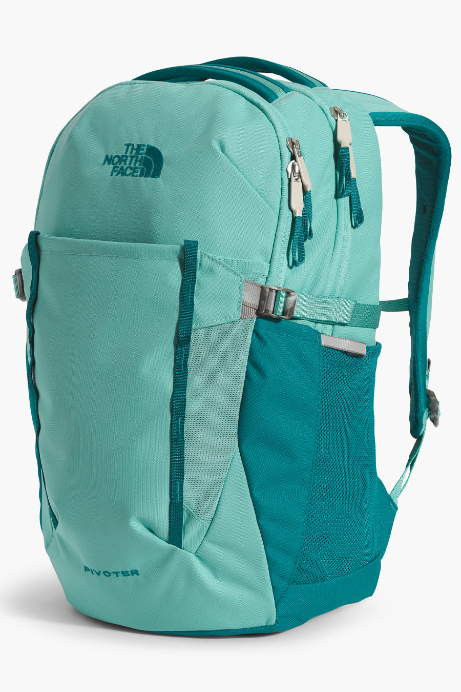 North face teal backpack online