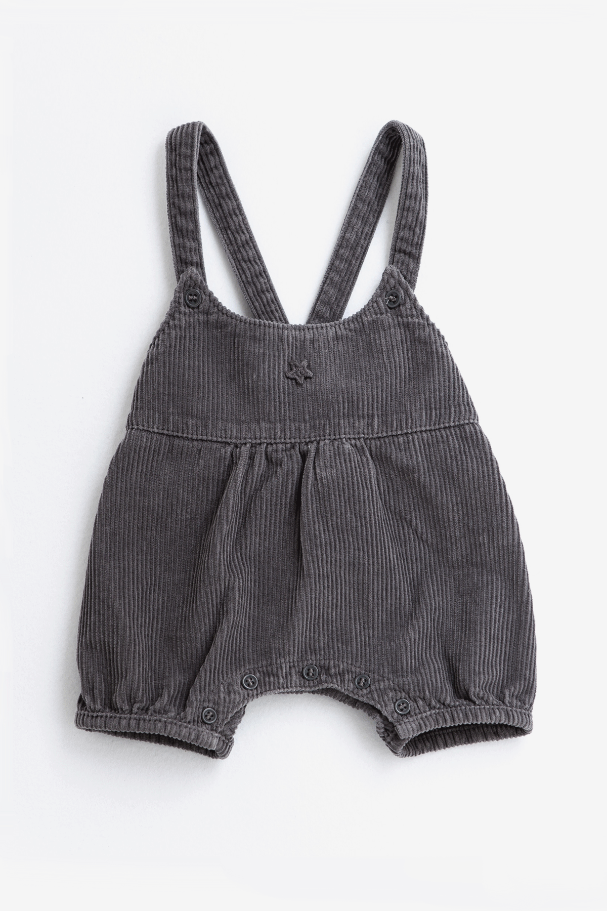 Fall Cord Overalls - Grey - FINAL SALE
