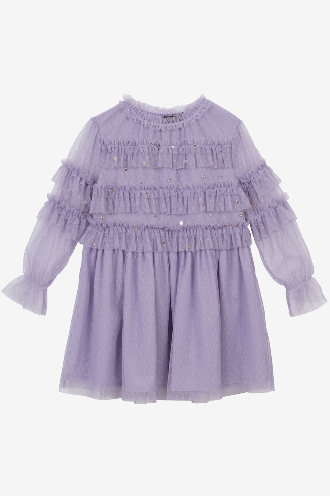 Velveteen Luna Dress - Heather Dot