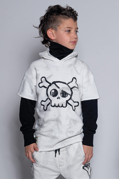 Kids skull hoodie online