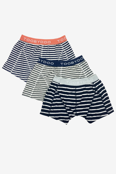Toobydoo Boys Underwear 3-Pack - Stripe