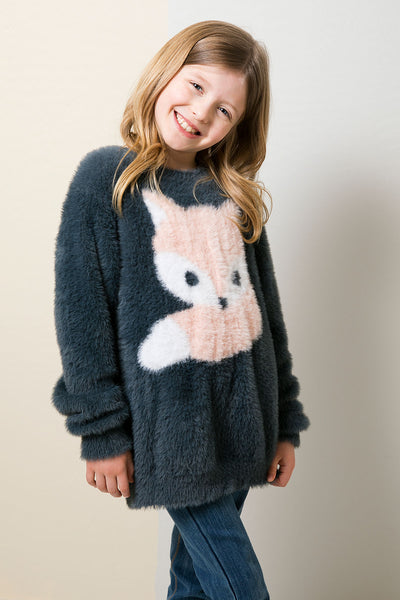 Toobydoo Fox Mohair Sweater