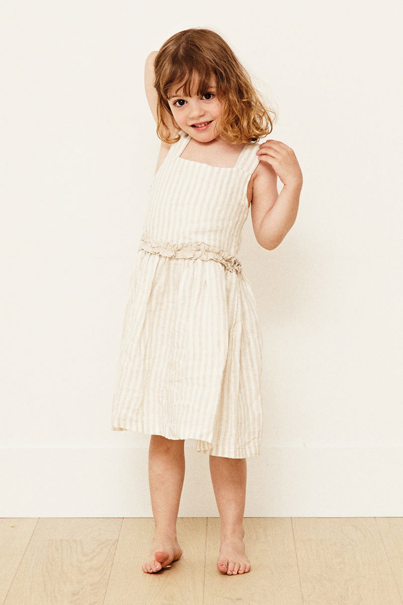 Yellow Pelota Waikiki Girls Dress – Mini Ruby