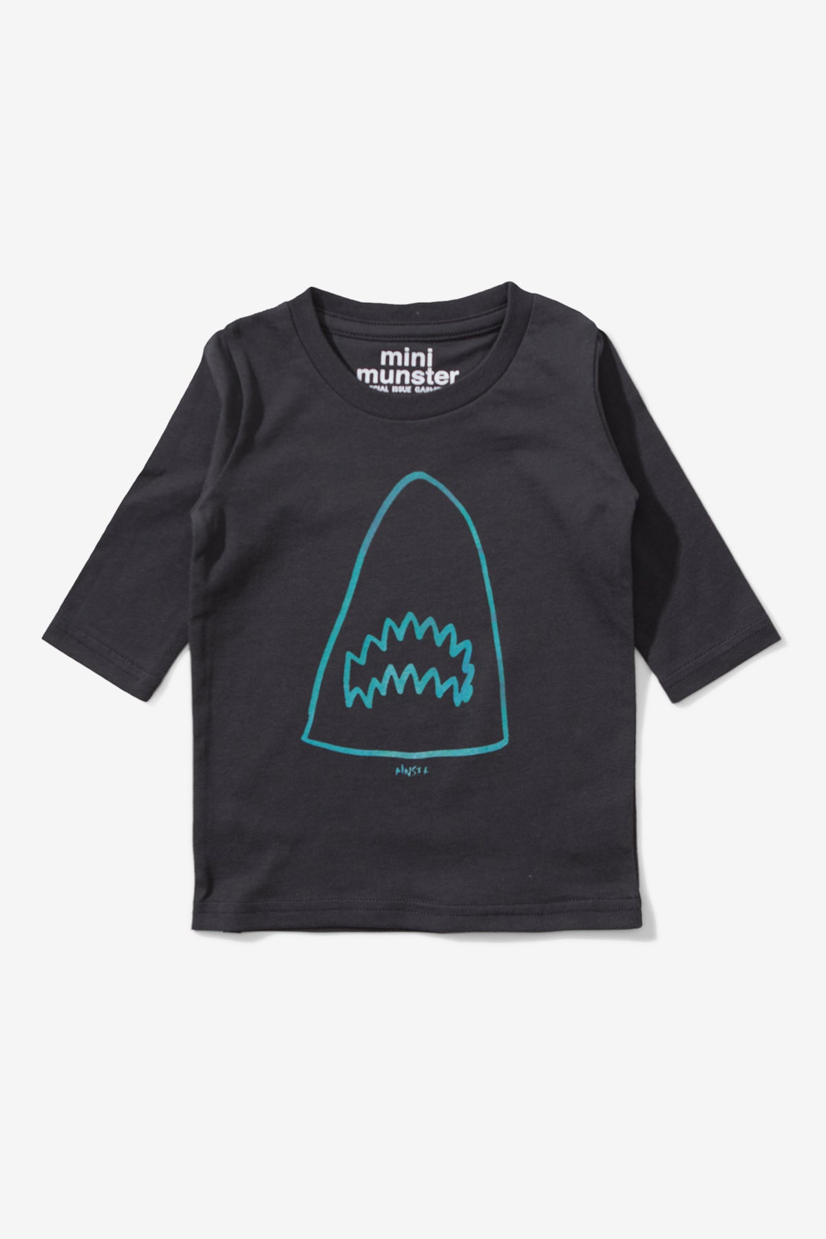 Munster Kids Breach Baby Boys Tee - Black (Size 3/6M left)