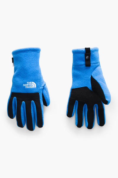 The North Face Kids Denali Etip Fleece Glove - Clear Lake Blue