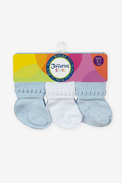 Jefferies Socks Rock-A-Bye Baby Boy's Socks 6-Pack