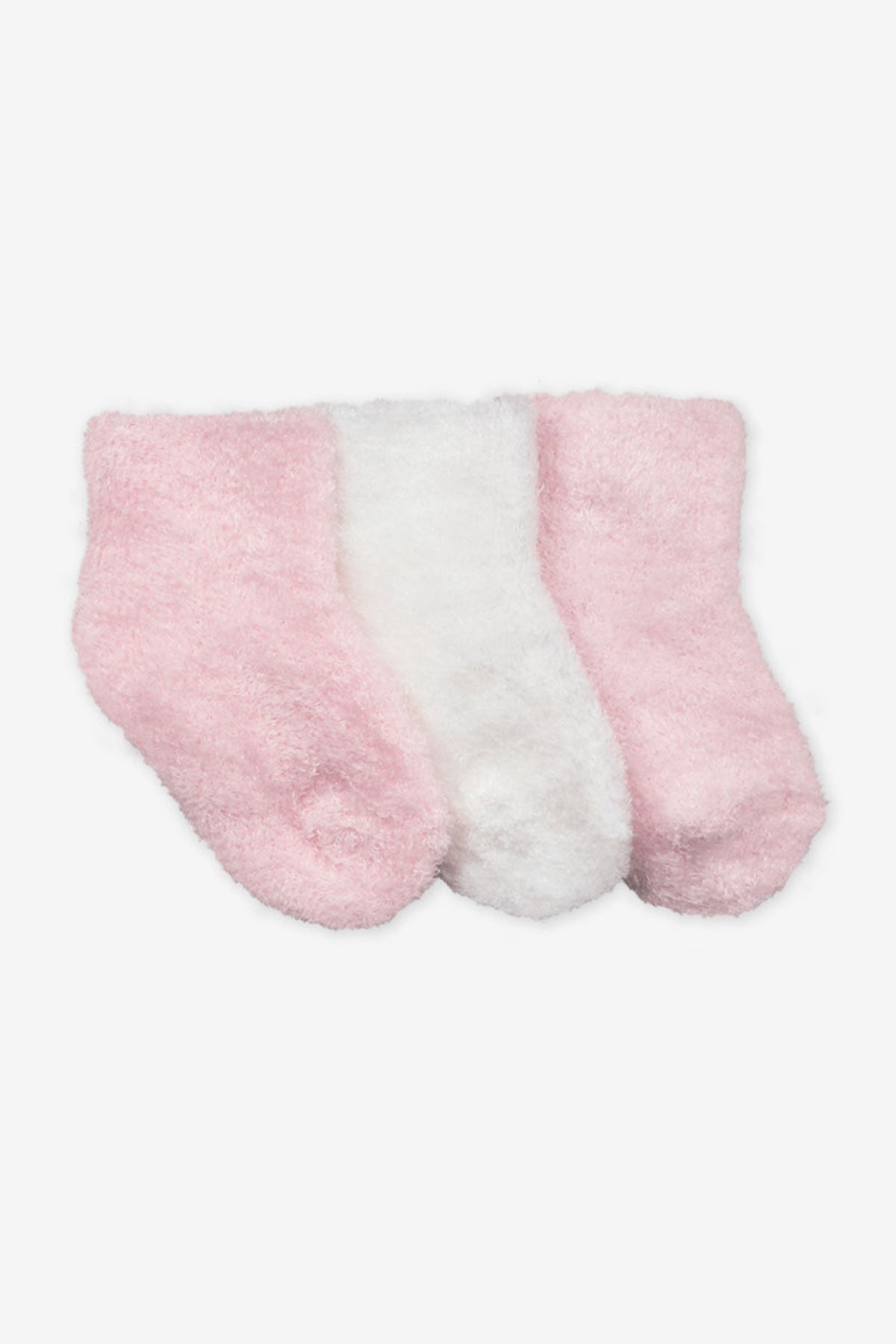 Robeez Baby Girl Socks 3-Pack Pink