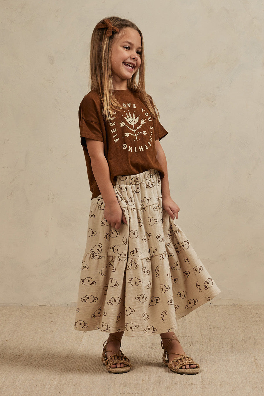 Girls Skirt Rylee Cru Midi Koalas