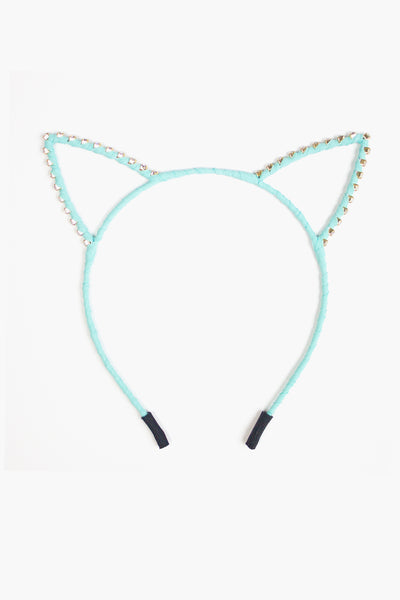 Cat Headband - Mint