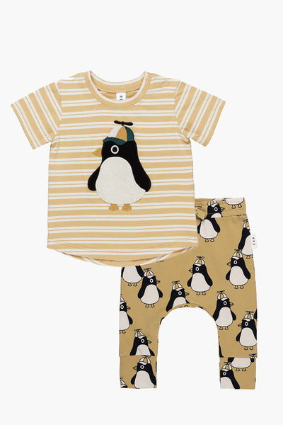 Baby Set Huxbaby Cool Penguin