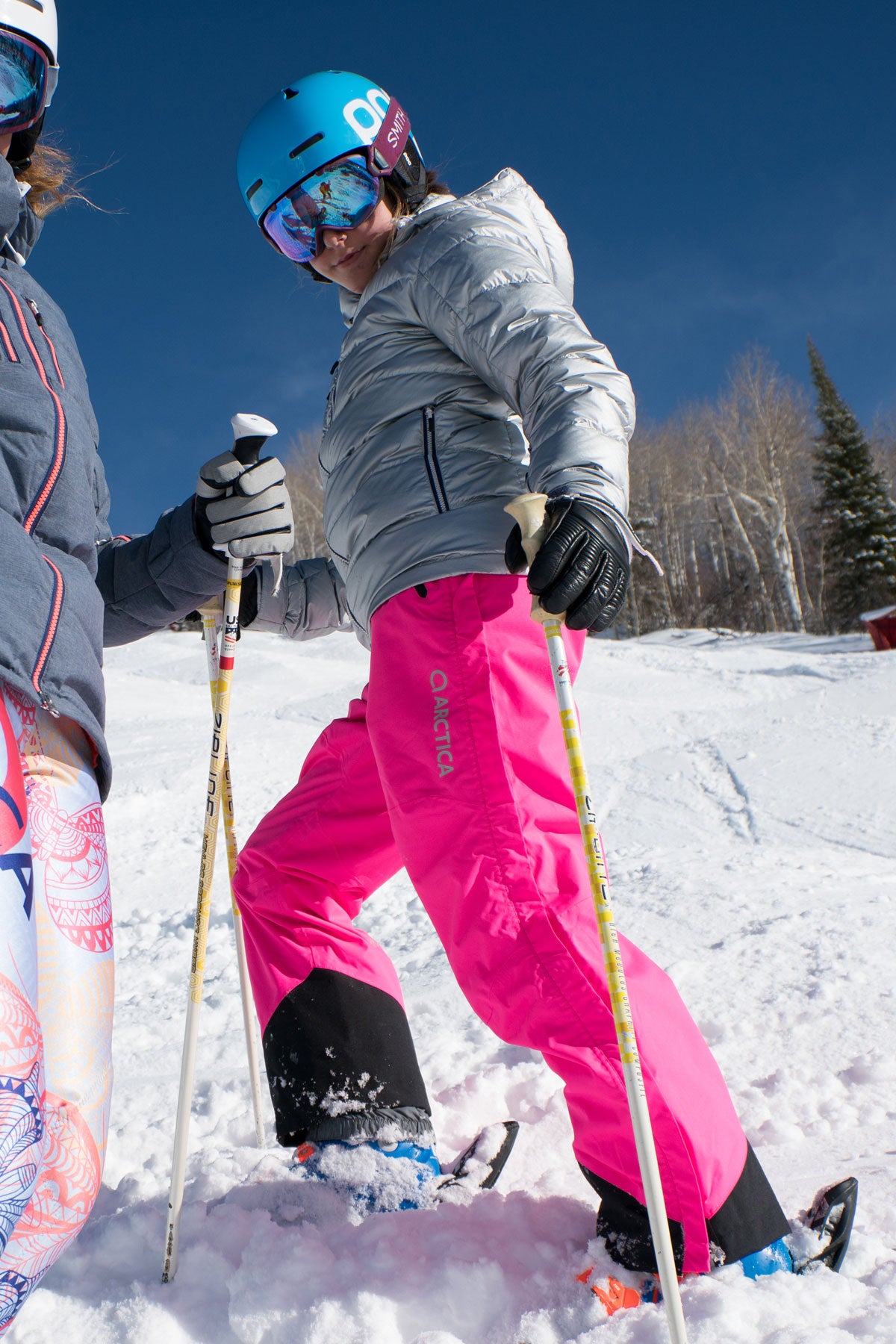 Arctica Side Zip Kids Snow Pants 2.0 - Hot Pink