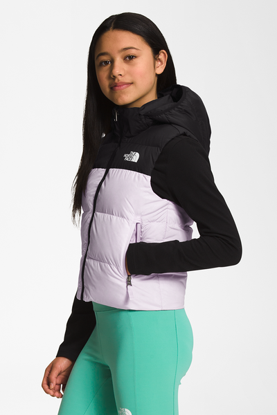 Girls Vest North Face Reversible North Down Hooded