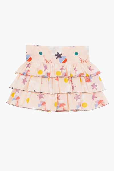Velveteen Saffron Skirt