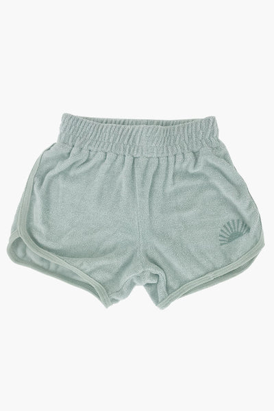 Girls Shorts Tiny Whales Succulent
