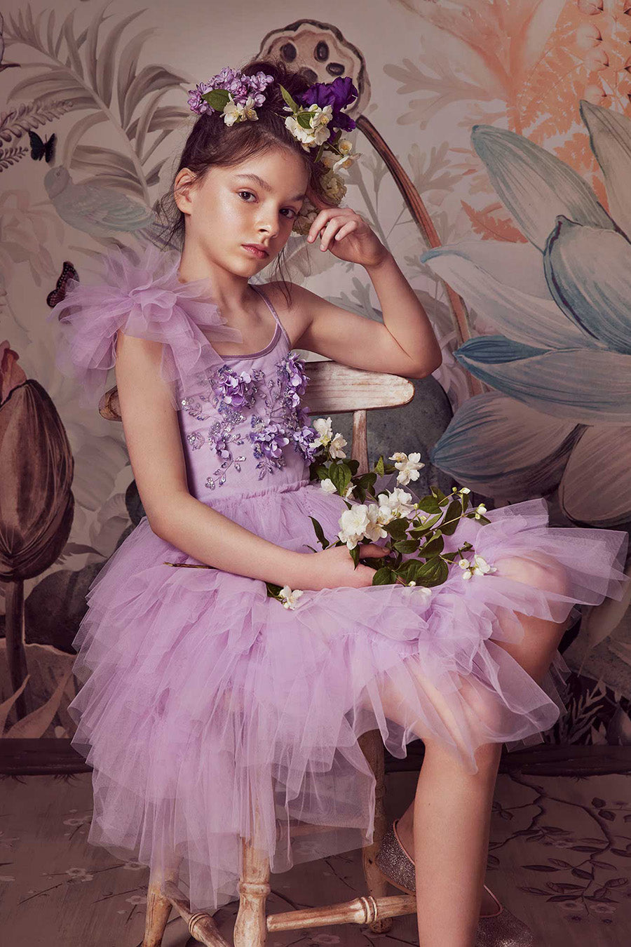 Teen Girls Dress Tutu Du Monde Romilly Tutu 16 / Orchid Bloom Teen Girls Dress Tutu Du Monde Romilly Tutu 16 / Orchid Bloom