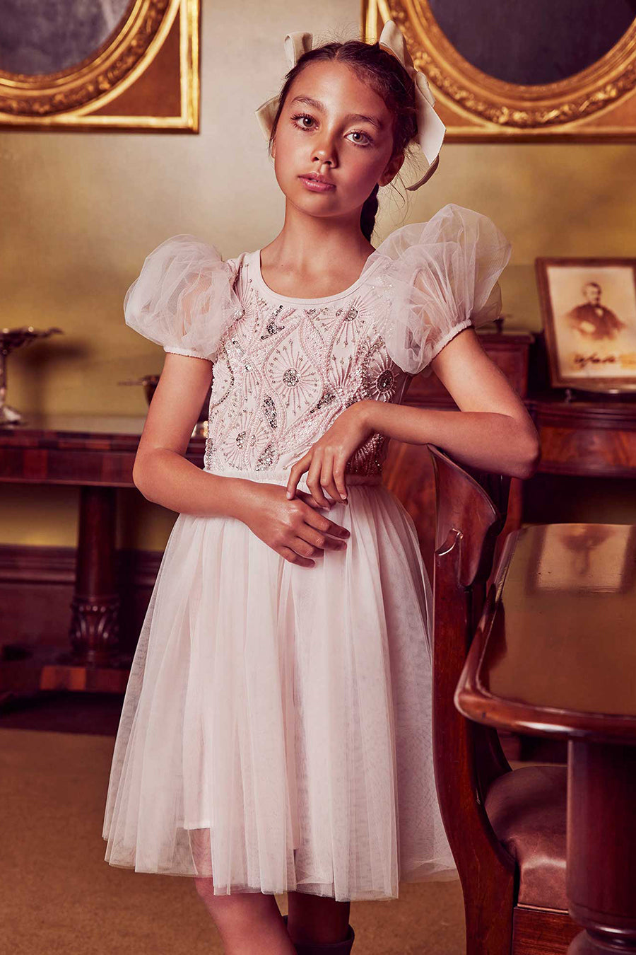 open lace back dress Tutu du Monde Floweret Tutu Dress Crystal Pink