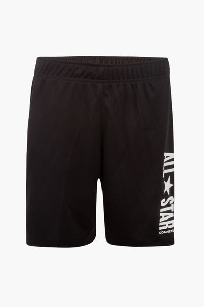 Converse All Star Mesh Boys Shorts - Black