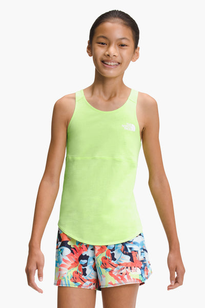 North Face Never Stop Kids Tank - Green