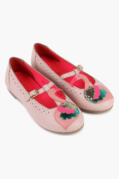 Billieblush Flamingo Mary Jane Kids Shoes
