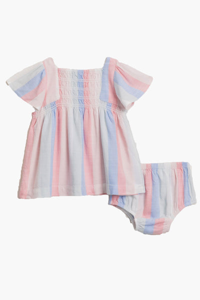 Baby Girls Dress Splendid Adorn Stripe