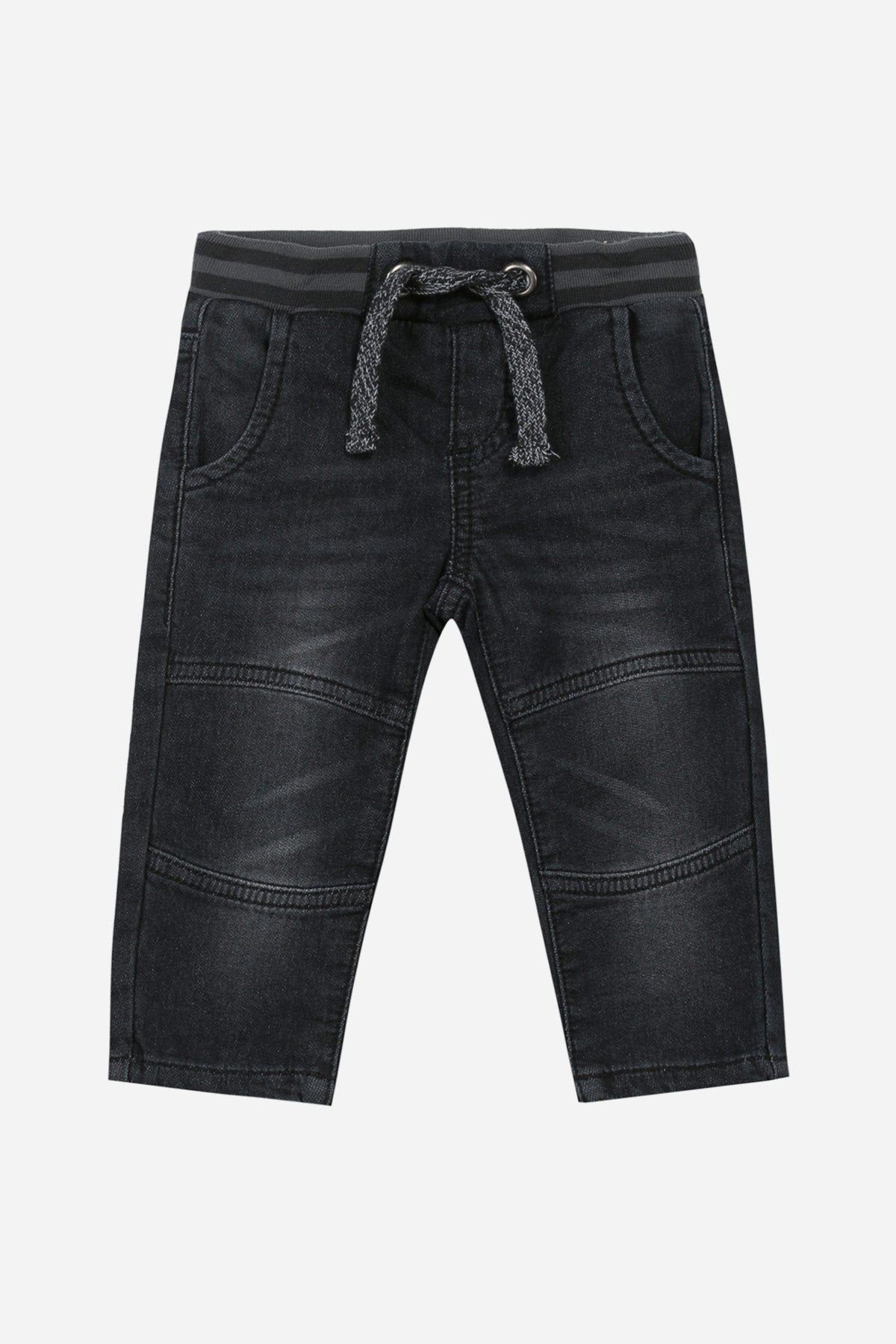 3pommes Baby Boys Black Jean Mini Ruby