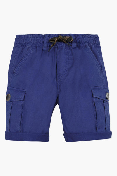 Boys Shorts Catimini Cargo Bermuda - Blue (Size 10 left)