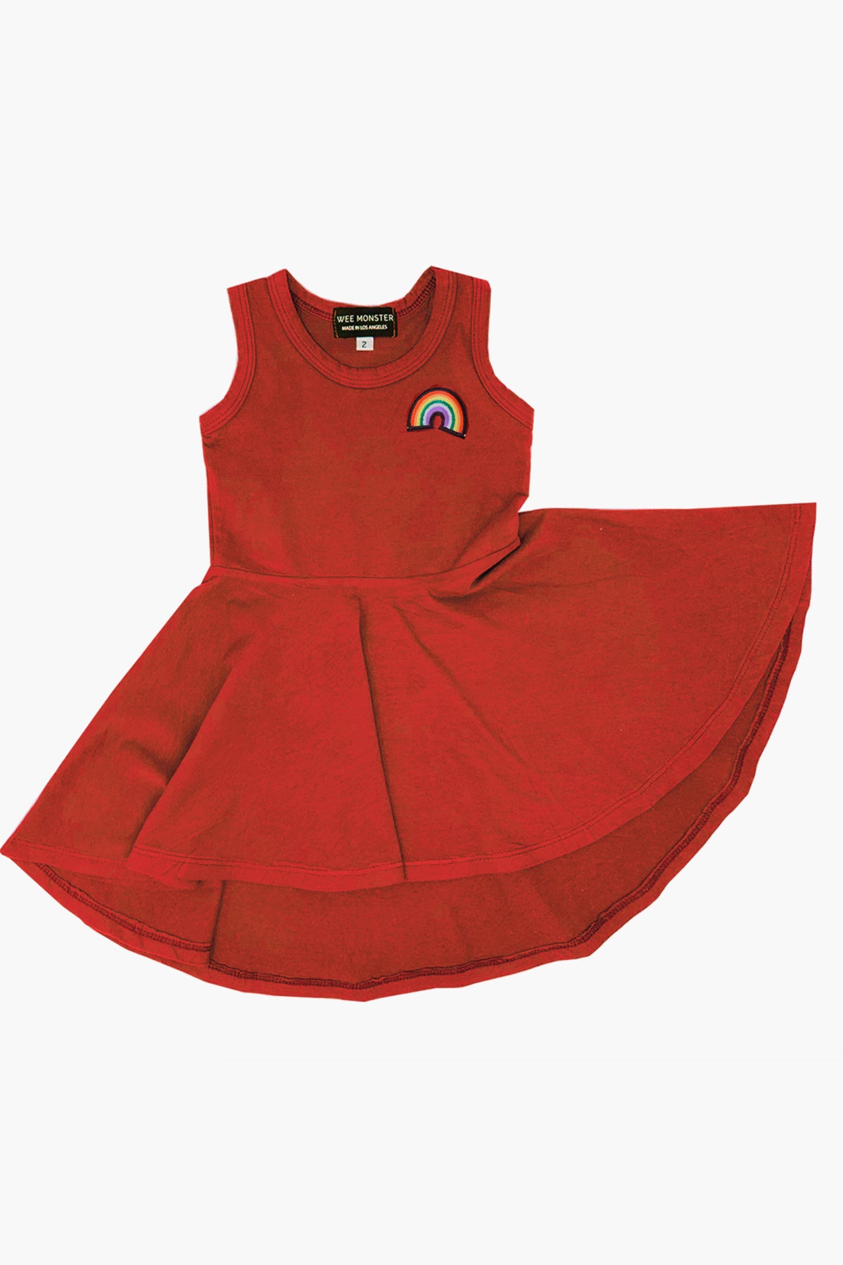 Wee Monster Burnt Orange Circle Girls Dress (Size 10 left) 10 / Burnt Orange Wee Monster Burnt Orange Circle Girls Dress (Size 10 left) 10 / Burnt Orange