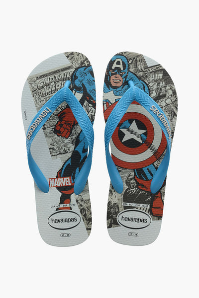 Kids Flip Flops Havaianas Captain America 
