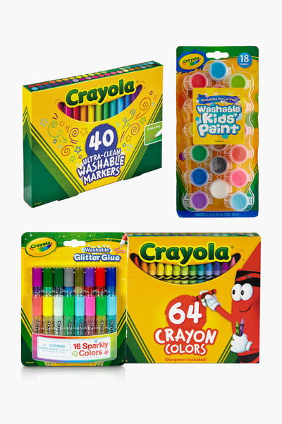 Crayola Classics Kids Art Set
