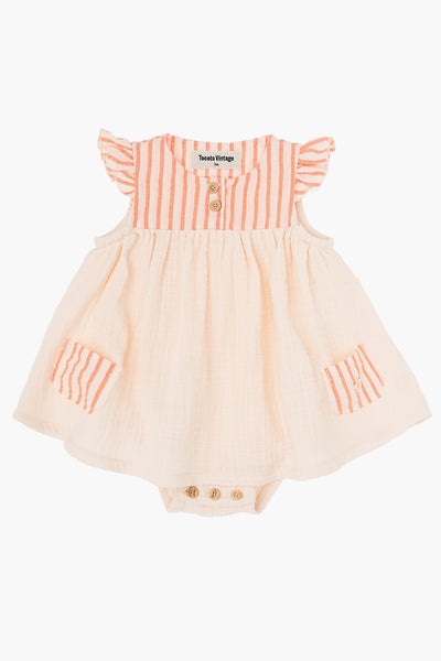 Baby Girl Dress Tocoto Vintage Cotton Mix Baby