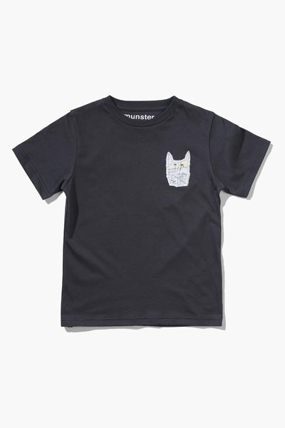Munster Kids Dawn To Dusk Kids T-Shirt - Soft Black
