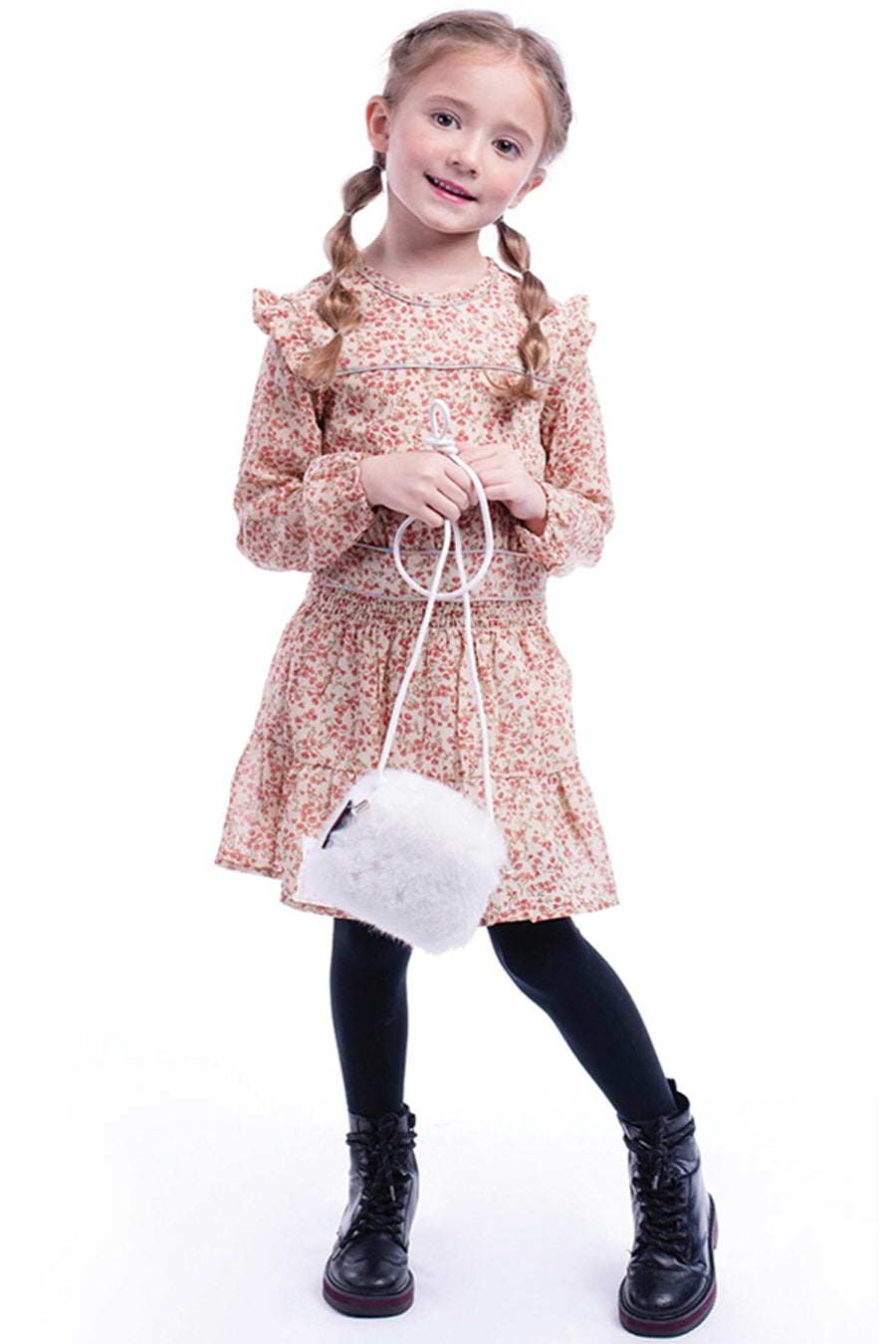 Girls Dress Imoga Mindy Rose Mini Ruby