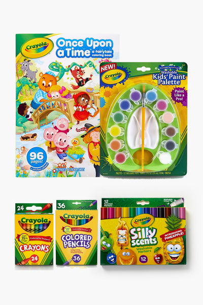 Crayola Once Upon A Time Kids Coloring Set