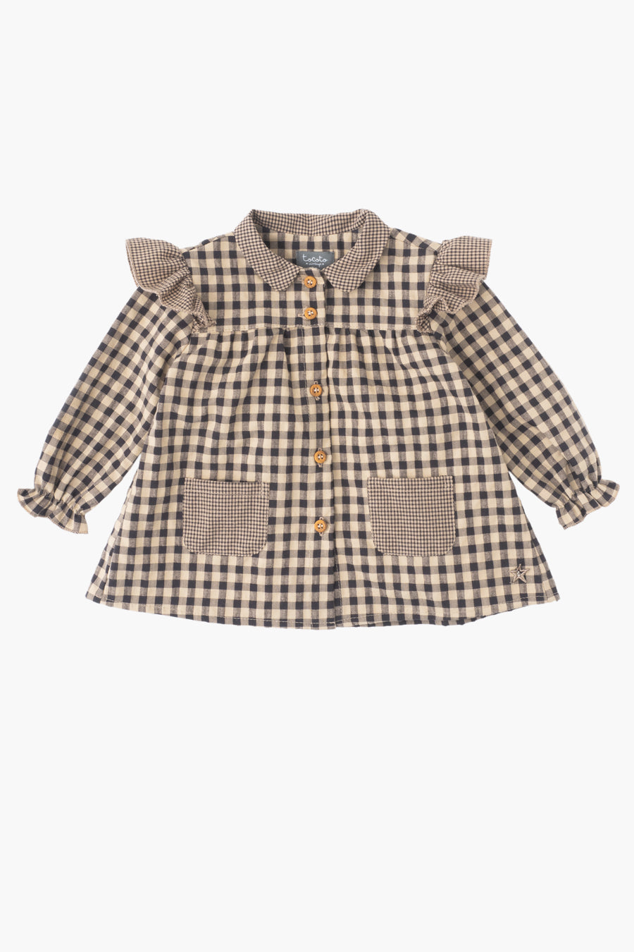 beige tartan dress Burberry Chemisier Dress main image 0