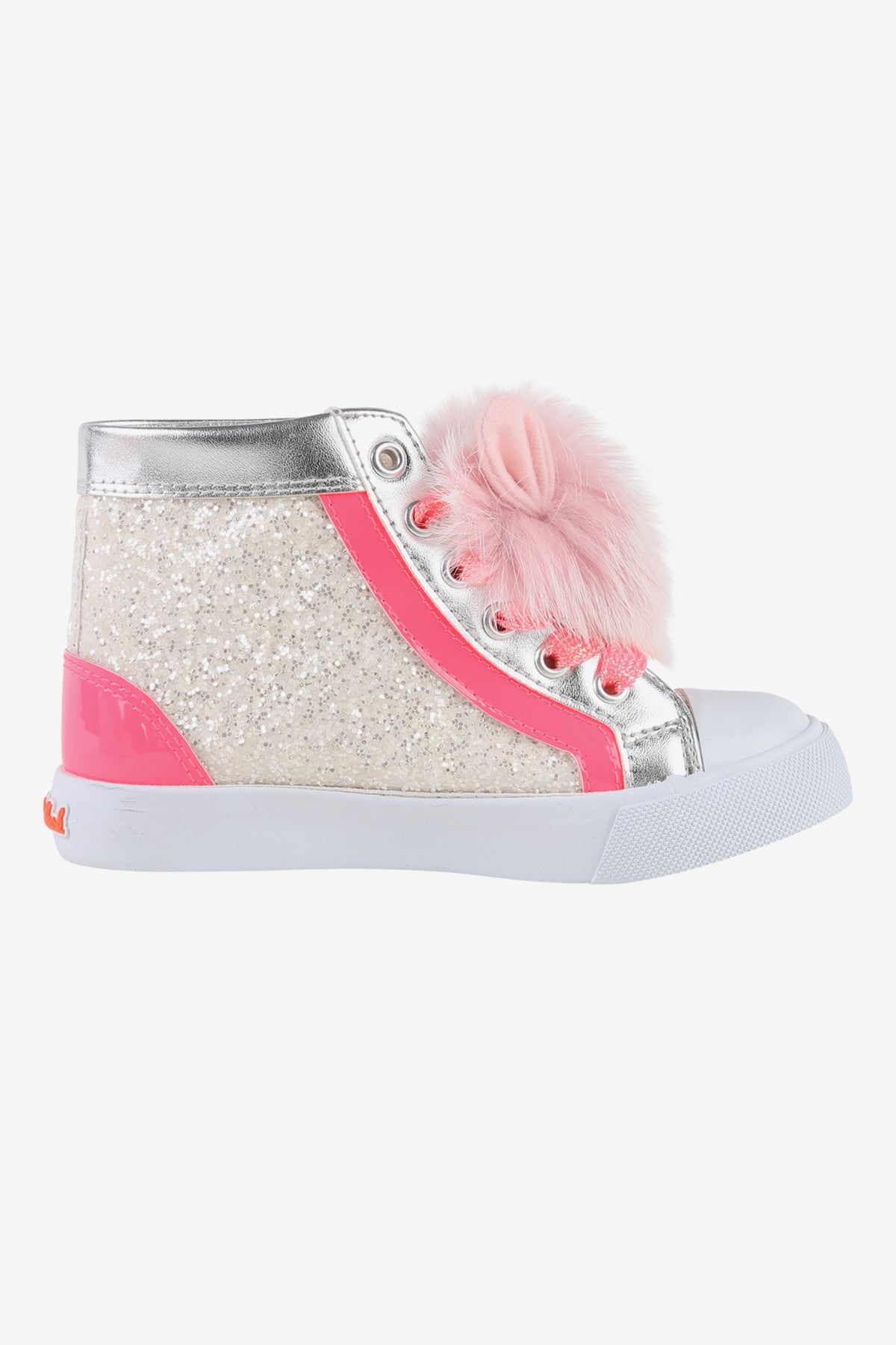 kryds symaskine kulhydrat Billieblush Pom Pom High Top Girls Sneaker – Mini Ruby