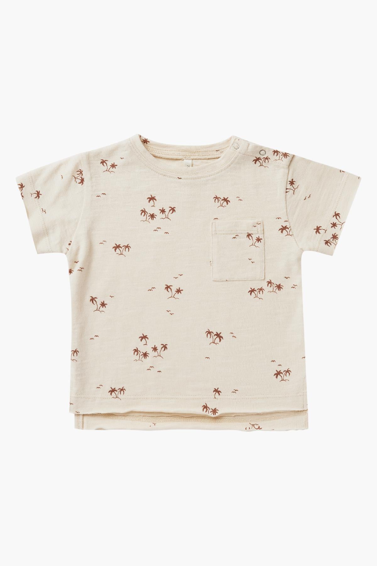 Rylee + Cru Raw Edge Tee - Meet Me At The Beach main image 1