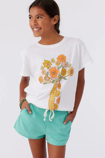 Girls Shirt O'Neill Kids Flower Bouquet