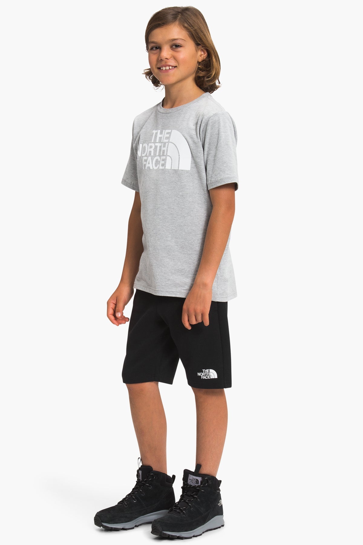 The north face boys shorts top