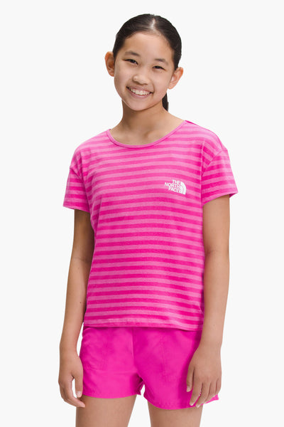 Girls Shirt The North Face Tri-Blend Pink