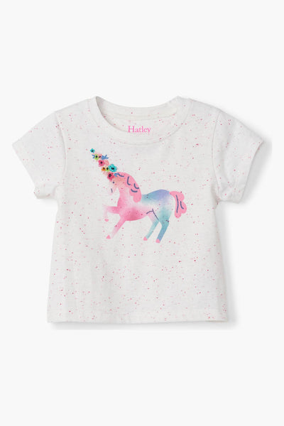 Hatley Unicorn Baby Girls Tee
