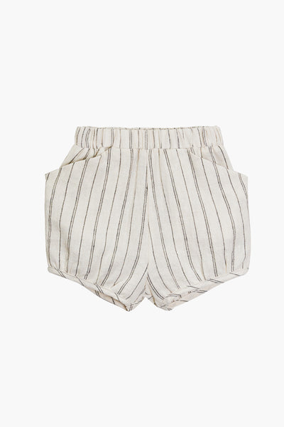 Go Gently Nation Woven Short - Natural Stripe