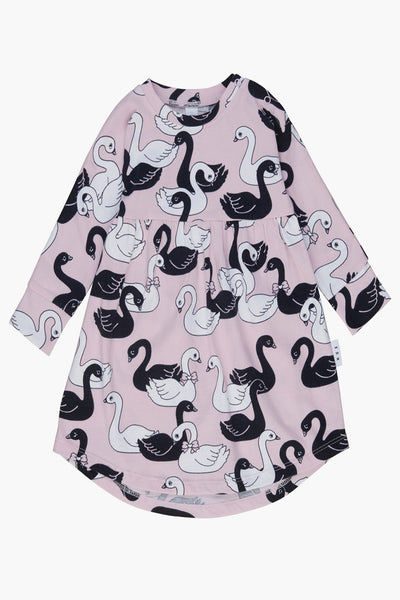 Swan Lake Swirl Girls Dress Huxbaby