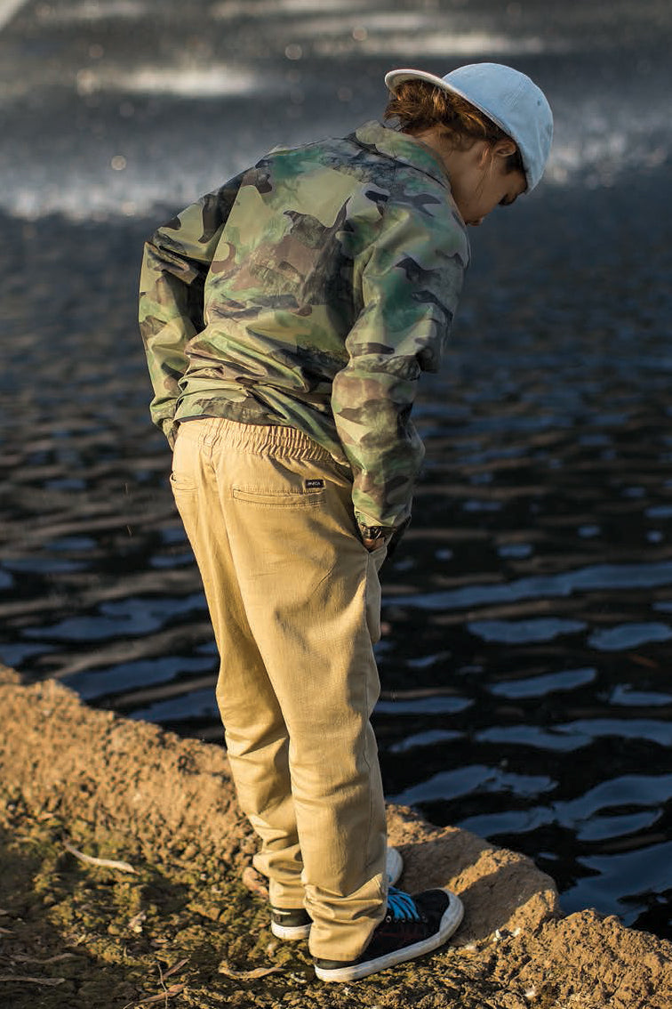 RVCA A.T. Dayshift Pant - Wood