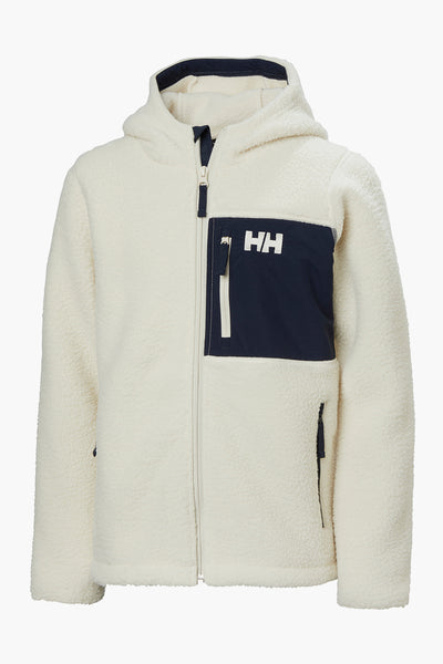 kids fleece jacket white