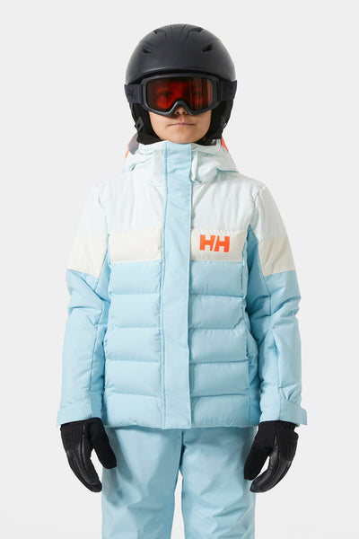 Girls Jacket - Ski Helly Hansen Diamond Light Cyan