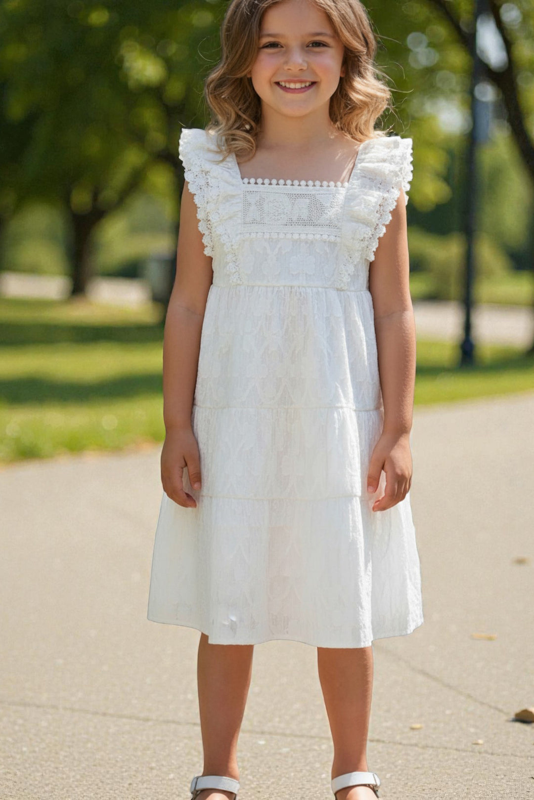 Girls Dress Louise Misha Glaia – Mini Ruby